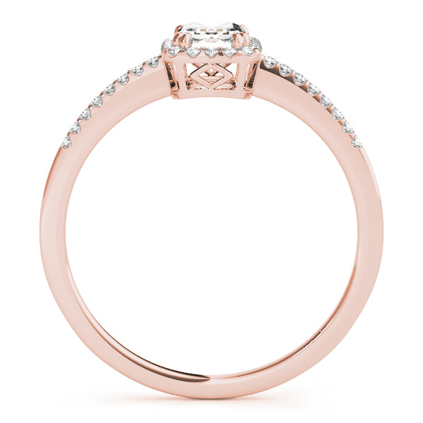 Emerald Cut Engagement Ring M84373-1