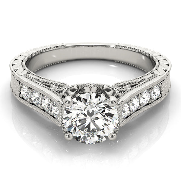 Round Engagement Ring M84419