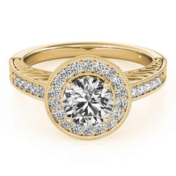 Round Engagement Ring M84509-6