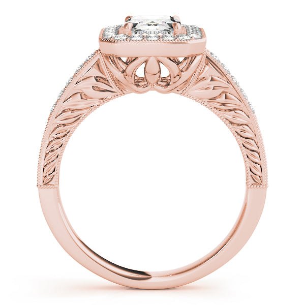 Emerald Cut Engagement Ring M84511-6X4