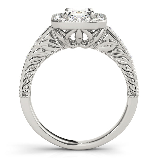 Emerald Cut Engagement Ring M84511-6X4