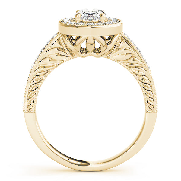 Oval Engagement Ring M84512-6X4