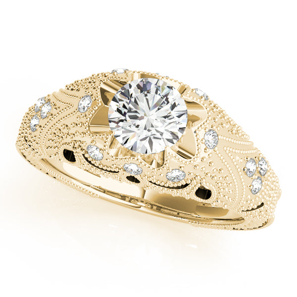 Round Engagement Ring M84514