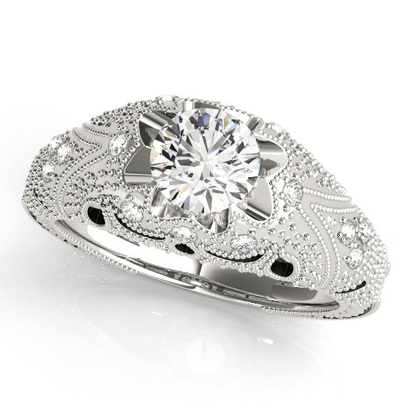 Round Engagement Ring M84514