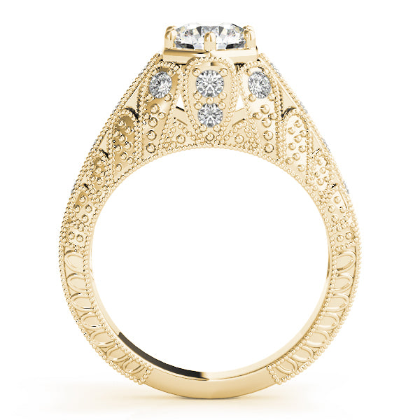 Round Engagement Ring M84515