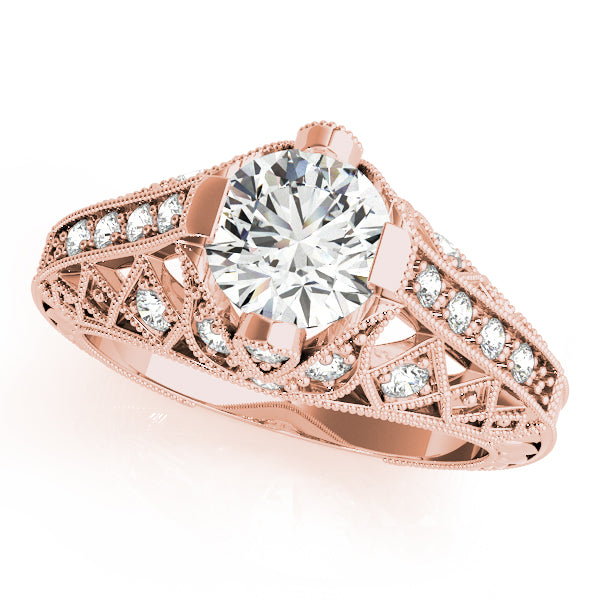Round Engagement Ring M84523