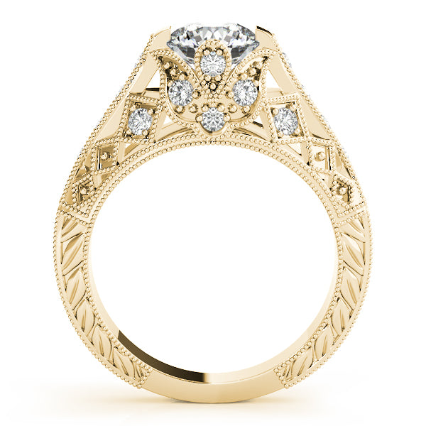 Round Engagement Ring M84523