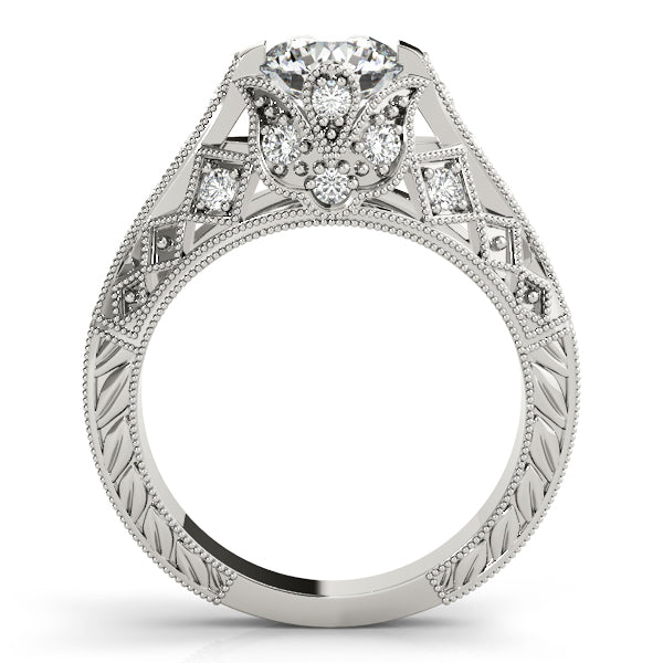 Round Engagement Ring M84523