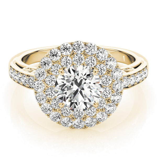 Round Engagement Ring M84598