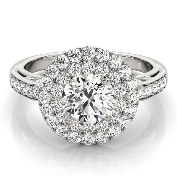 Round Engagement Ring M84598