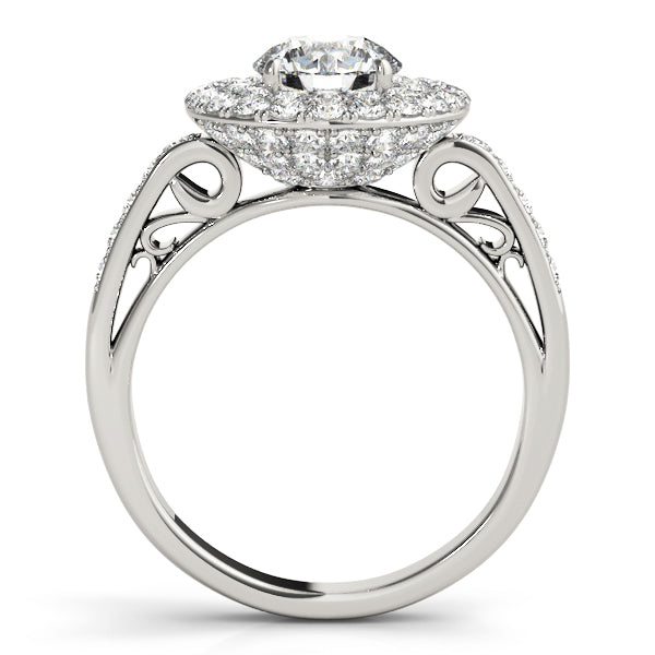Round Engagement Ring M84598