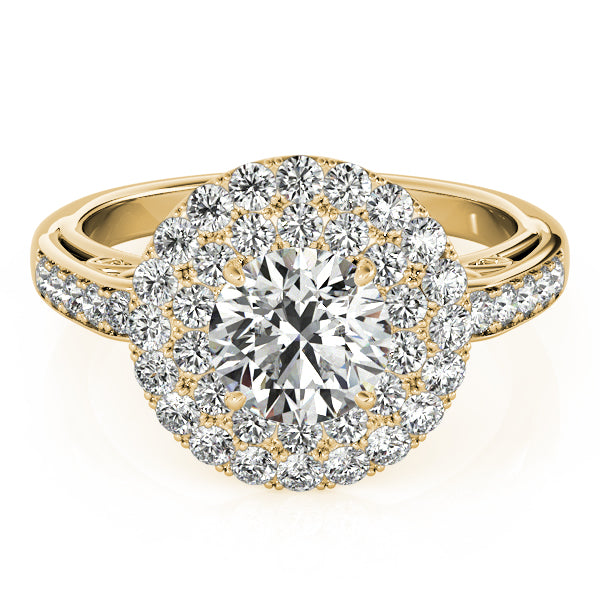Round Engagement Ring M84598
