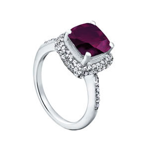 Cushion Engagement Ring M84623