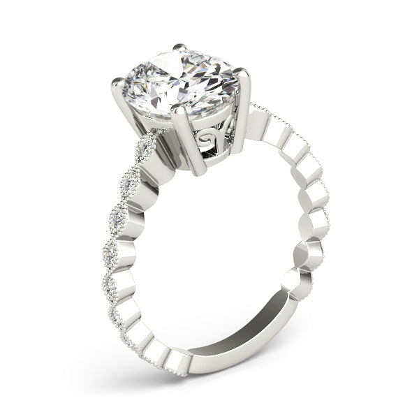 Oval Engagement Ring M84625