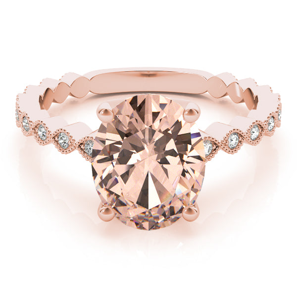 Oval Engagement Ring M84625