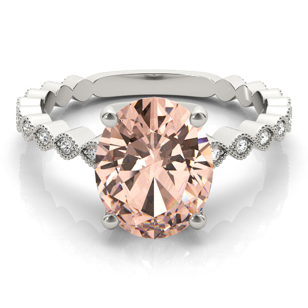 Oval Engagement Ring M84625