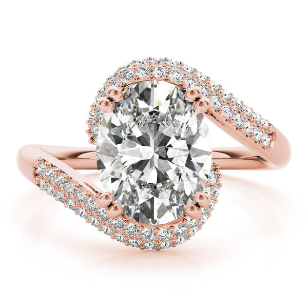 Oval Engagement Ring M84649-10X8