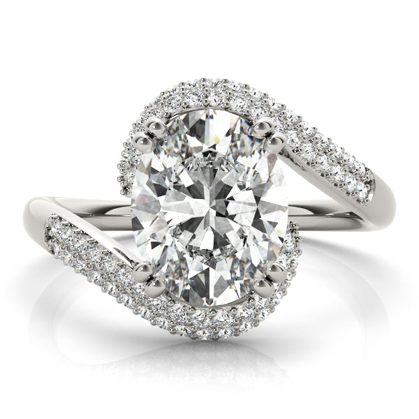 Oval Engagement Ring M84649-10X8