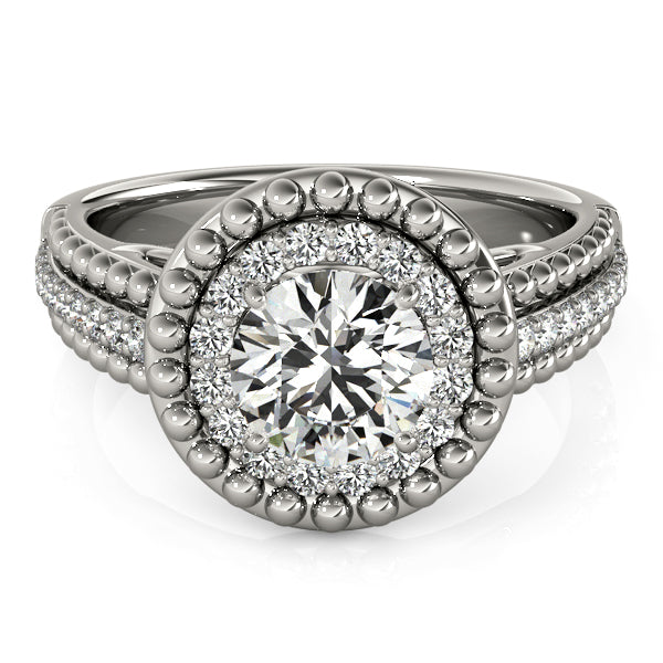 Round Engagement Ring M84666