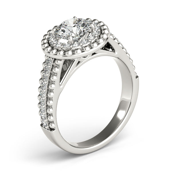 Round Engagement Ring M84666