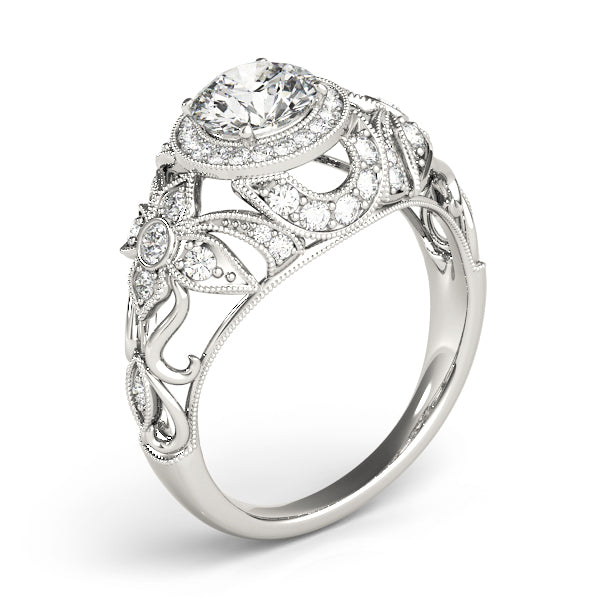 Round Engagement Ring M84672-0.8