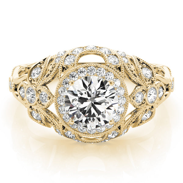 Round Engagement Ring M84672-0.8