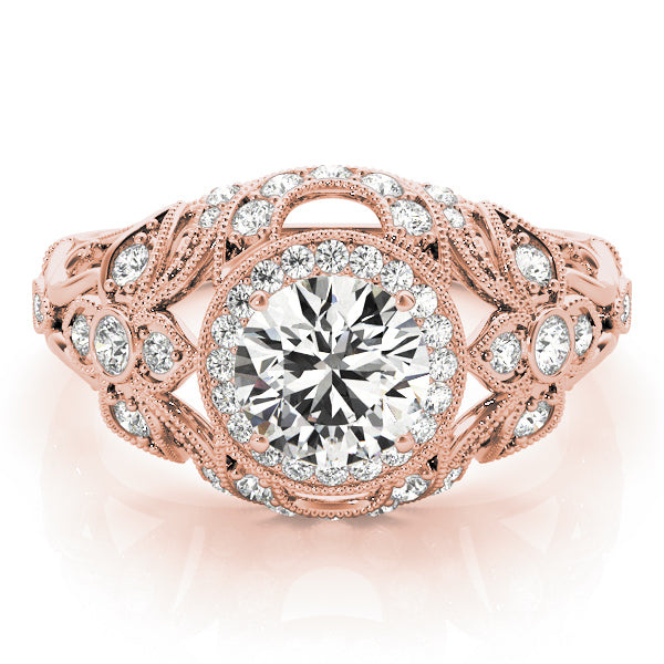 Round Engagement Ring M84672-0.8
