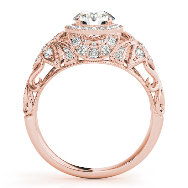 Round Engagement Ring M84672-0.8