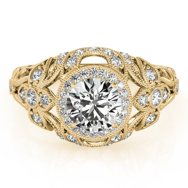 Round Engagement Ring M84672-0.8