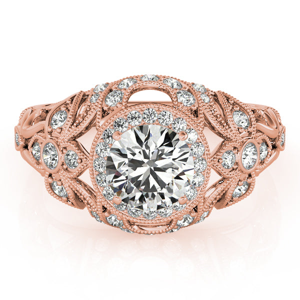 Round Engagement Ring M84672-0.8