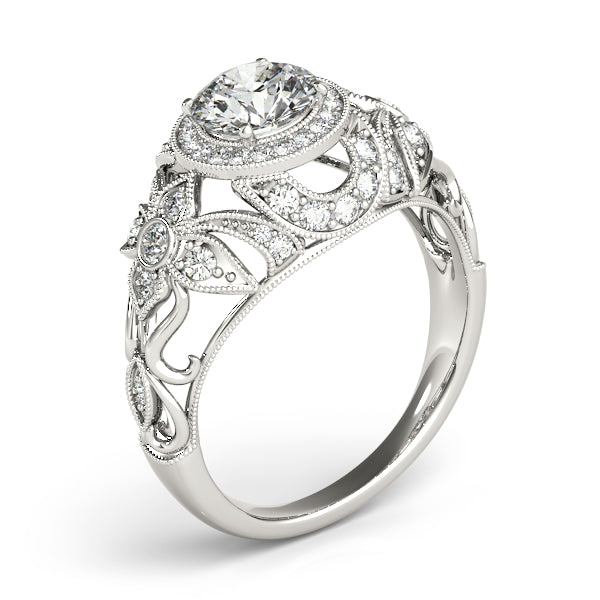Round Engagement Ring M84672-0.8