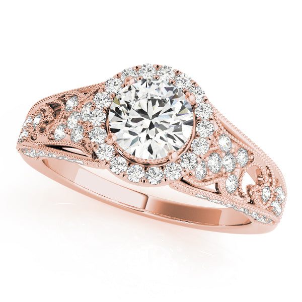Round Engagement Ring M84673