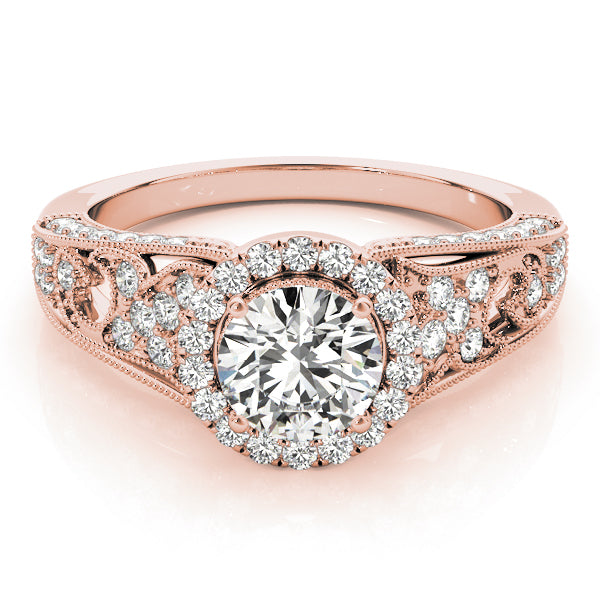 Round Engagement Ring M84673