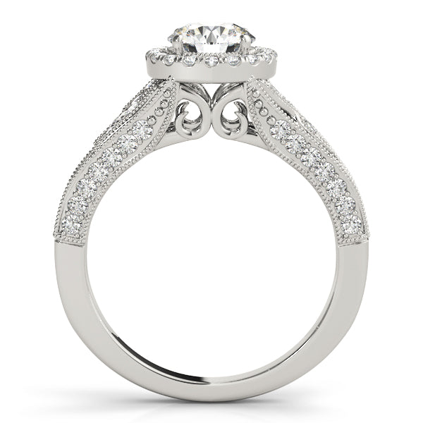 Round Engagement Ring M84673