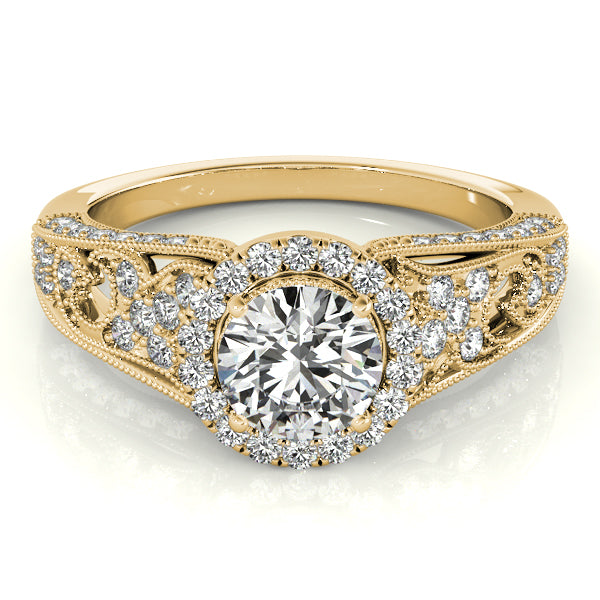 Round Engagement Ring M84673