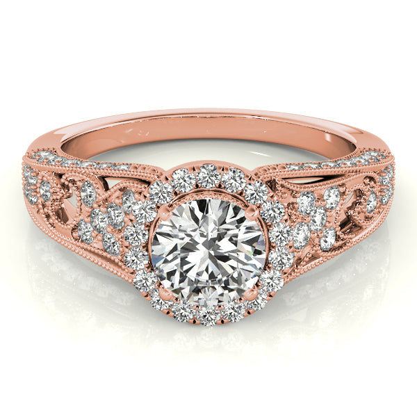 Round Engagement Ring M84673