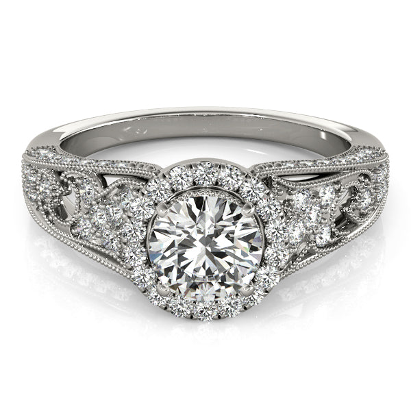 Round Engagement Ring M84673