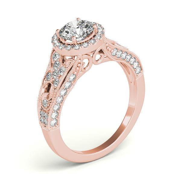 Round Engagement Ring M84673