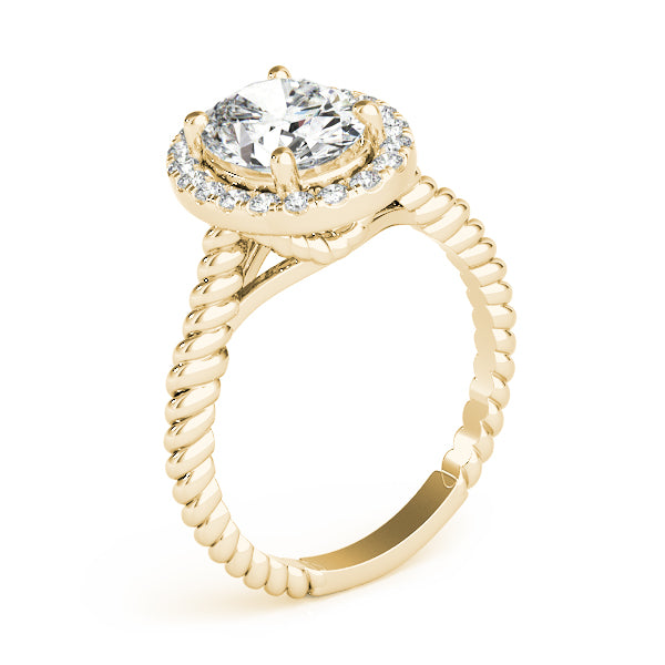 Oval Engagement Ring M84674-10X8