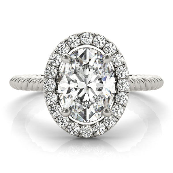 Oval Engagement Ring M84674-10X8