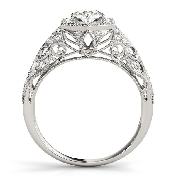 Round Engagement Ring M84676-1