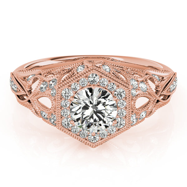 Round Engagement Ring M84676-1