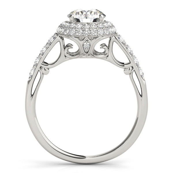 Round Engagement Ring M84677