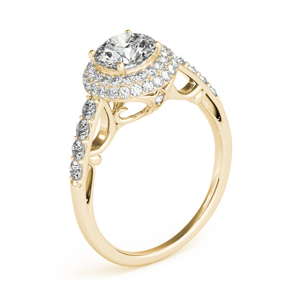 Round Engagement Ring M84677