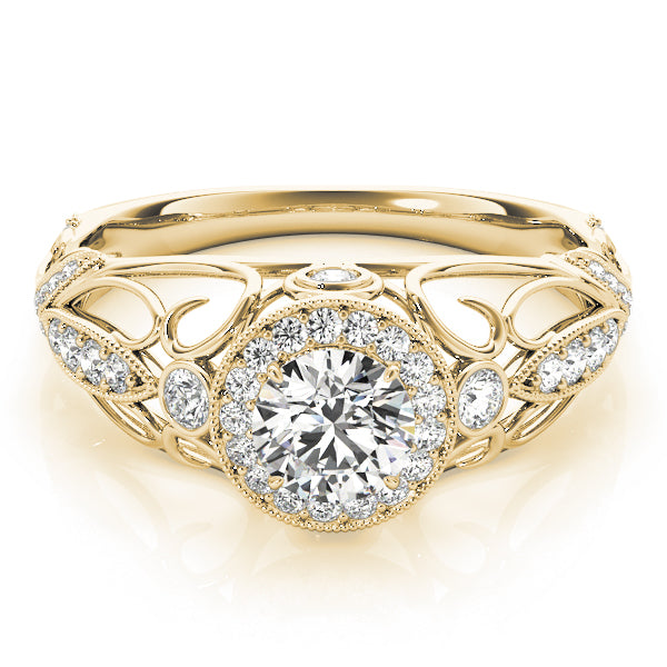 Round Engagement Ring M84681-1/2