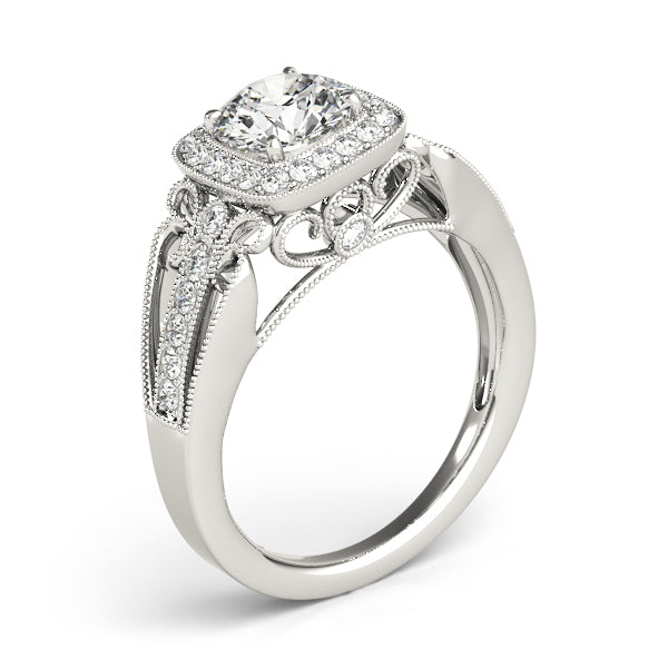 Round Engagement Ring M84682