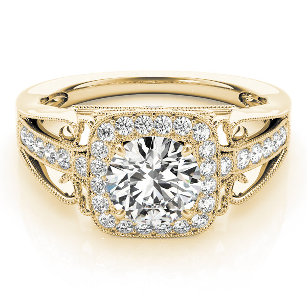 Round Engagement Ring M84682