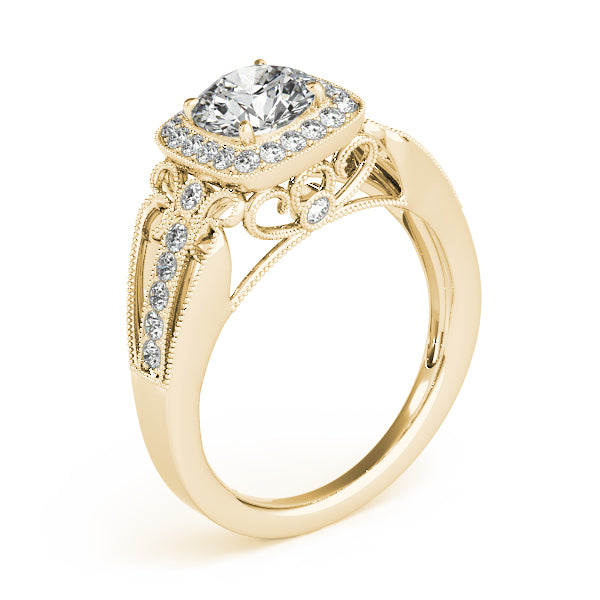 Round Engagement Ring M84682
