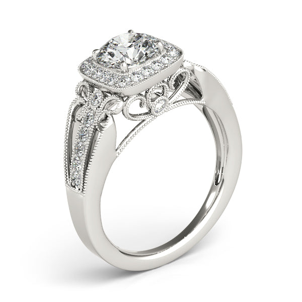 Round Engagement Ring M84682
