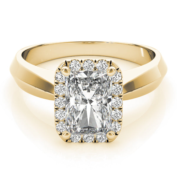 Emerald Cut Engagement Ring M84733-10X8